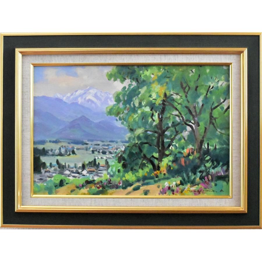 サイン入り 在銘 油彩画 【オビドス礼拝堂】建物風景 インテリア 美術