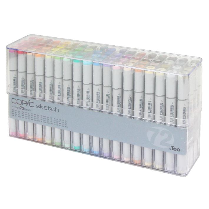 コピック（COPIC） コピックスケッチ ベーシック72色セット 12502084