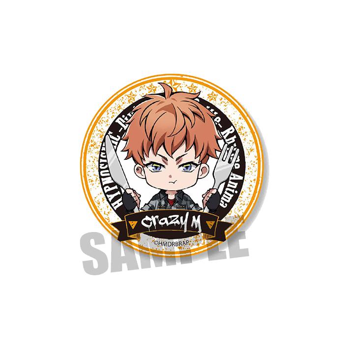 ヒプノシスマイク 毒島メイソン理鶯 EW04 缶バッジ ヒプノシスマイク