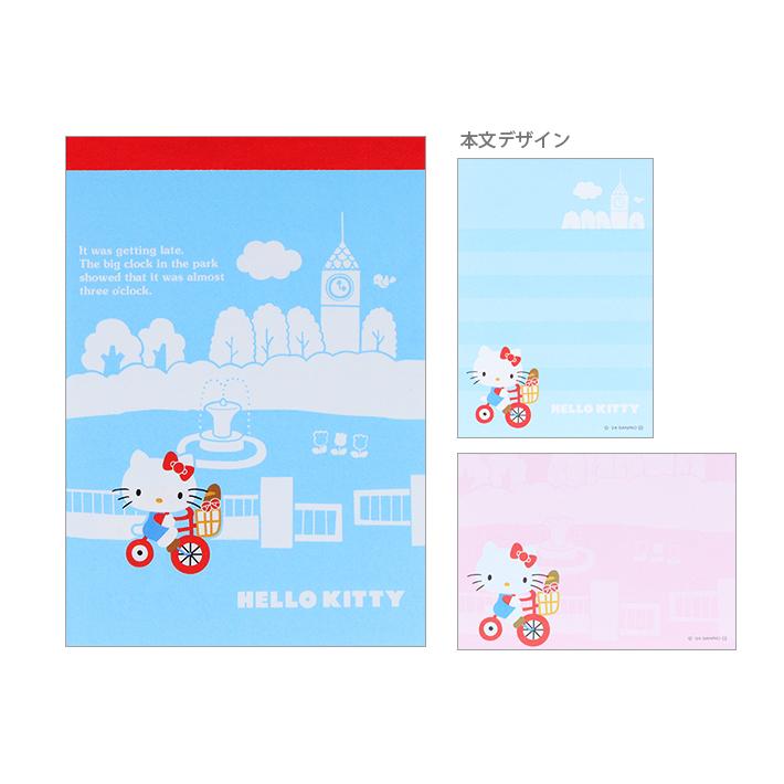 未使用】 レア・限定デザイン ハローキティ ロックキティ メモ帳 未