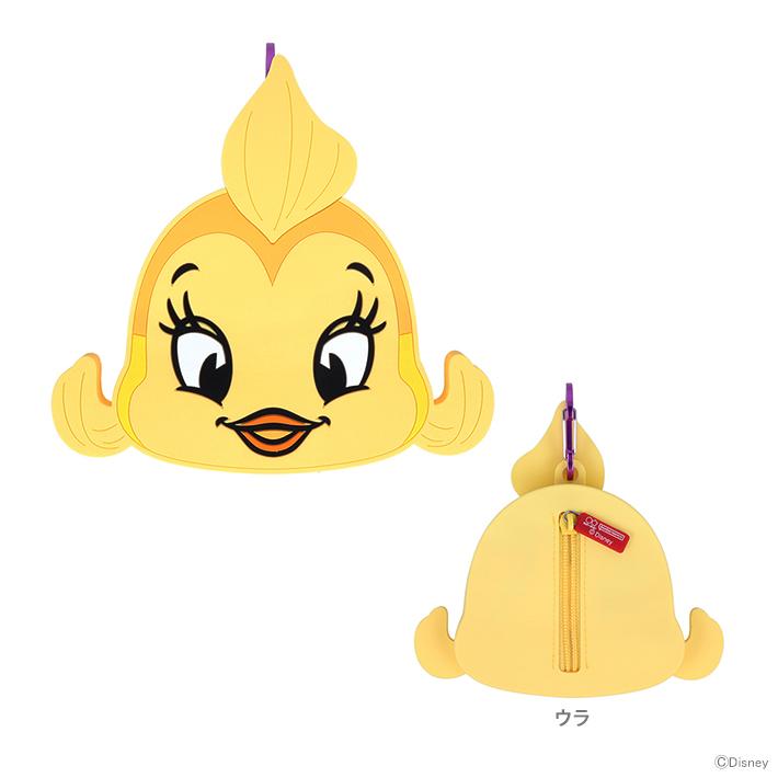 Disney（ディズニー） ピノキオ カラビナ付きシリコンポーチ クレオ柄