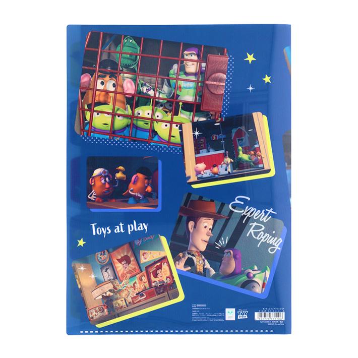 PIXAR ディズニー トイ・ストーリー ダイカットクリアファイル 5P A4 A