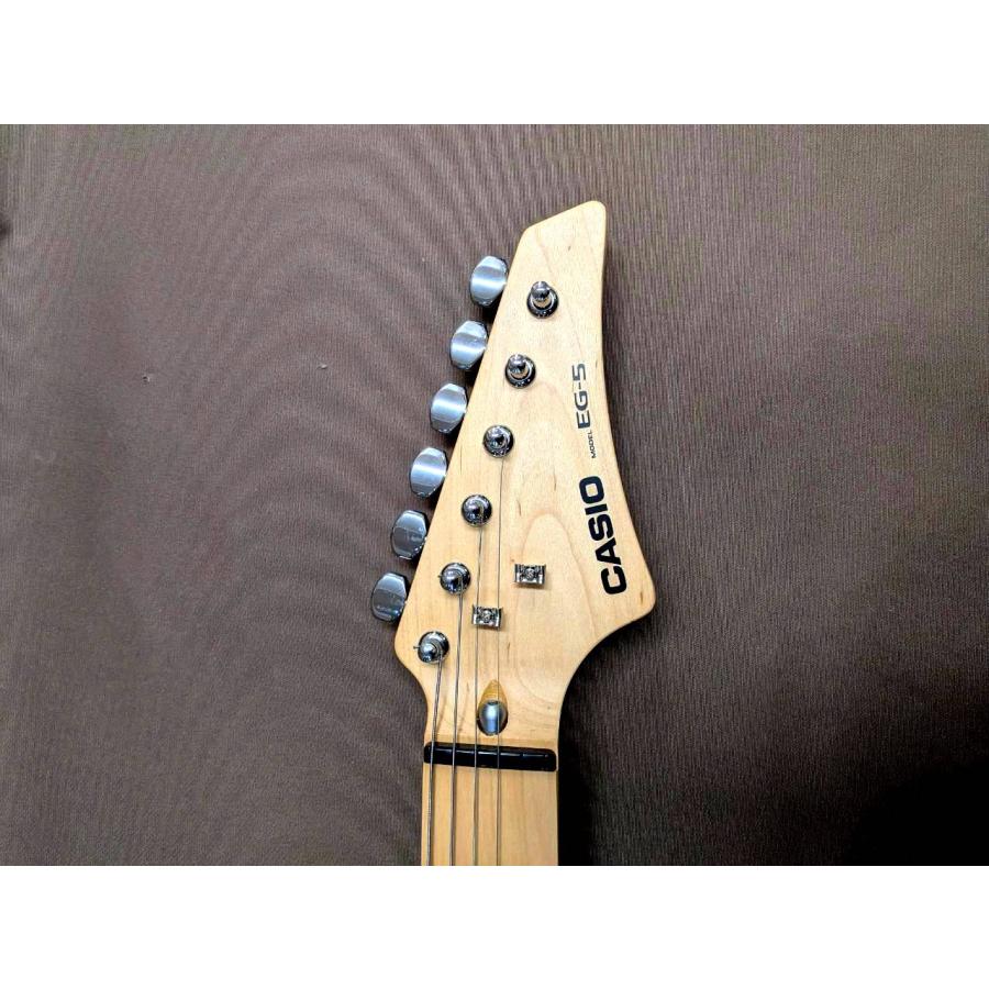 美品 CASIO カシオ EG-5 エレキング アンプ内蔵 電子ギター CASIO EG-5