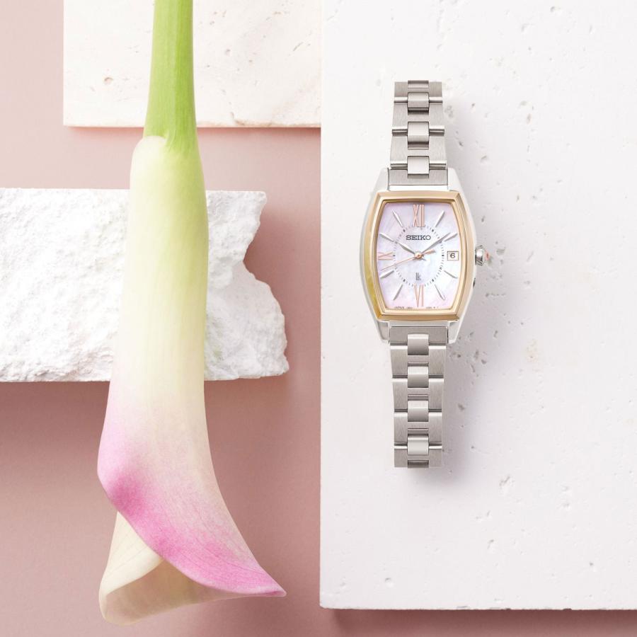 セイコー SEIKO ルキア レディース 腕時計 稼働 電波ソーラー s2046