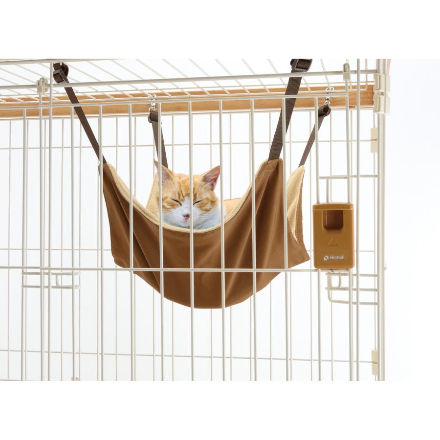 リッチェル（Richell） 猫 ケージ キャットケージ 木製お掃除簡単