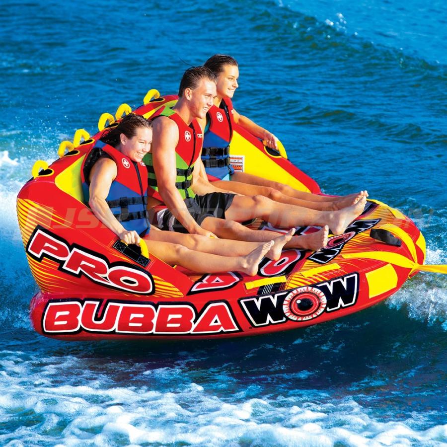 WOW（ワオ） トーイングチューブ 3人乗り スーパーブッバ PRO バナナ