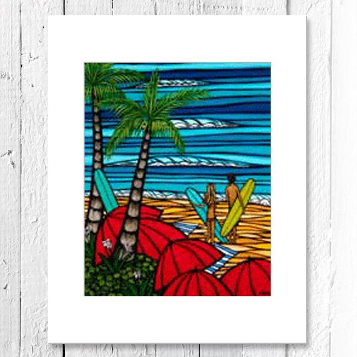 ①ヘザーブラウン 額付 ヘザーブラウンHeather Brownアートフレーム