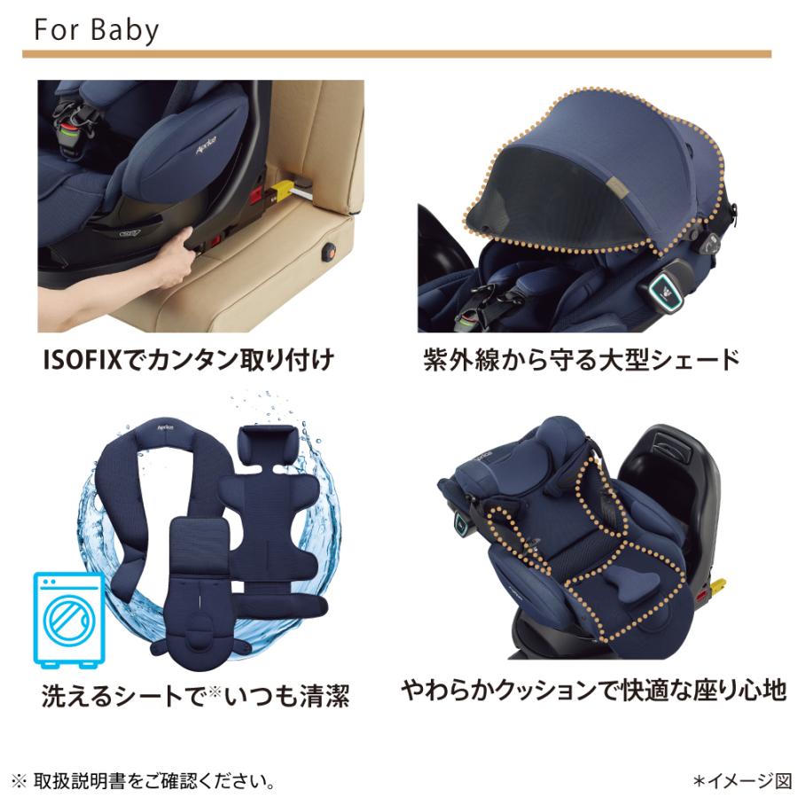 アップリカ フラディア グロウ ISOFIX セーフティープラス プレミアム