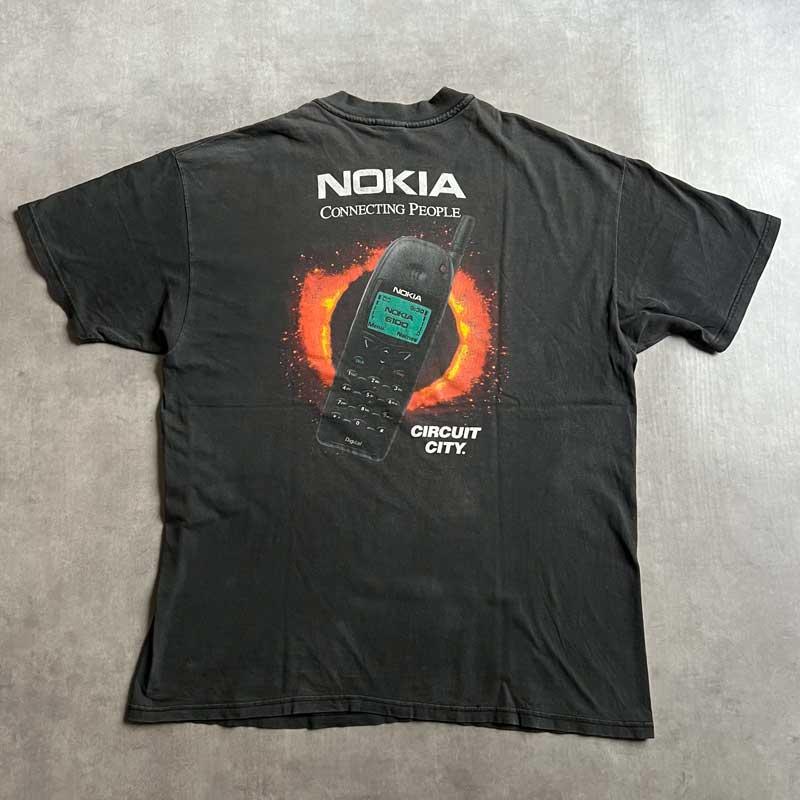 90'S ARMAGEDDON×NOKIA Movie T-Shirts BLACK/XL 90年代 アルマゲドン