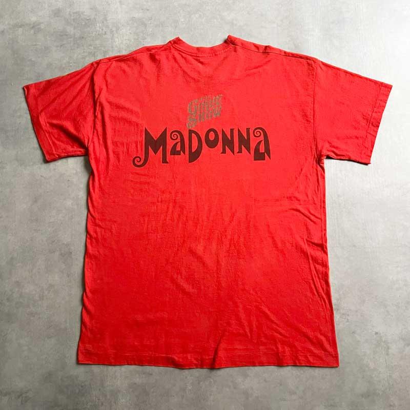 90'S MADONNA The Girlie Show T-Shirts RED 90年代 マドンナ ザ