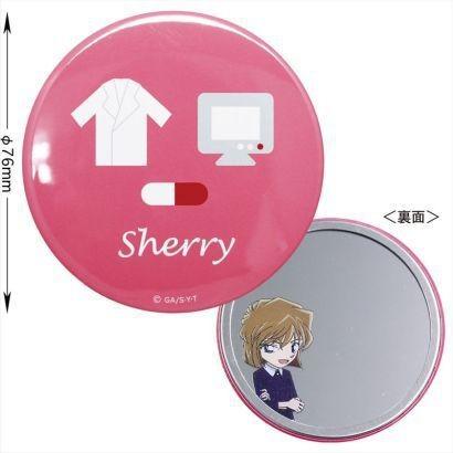 新発売☆メール便なら240円で全国へ☆名探偵コナン 缶ミラー モチーフ