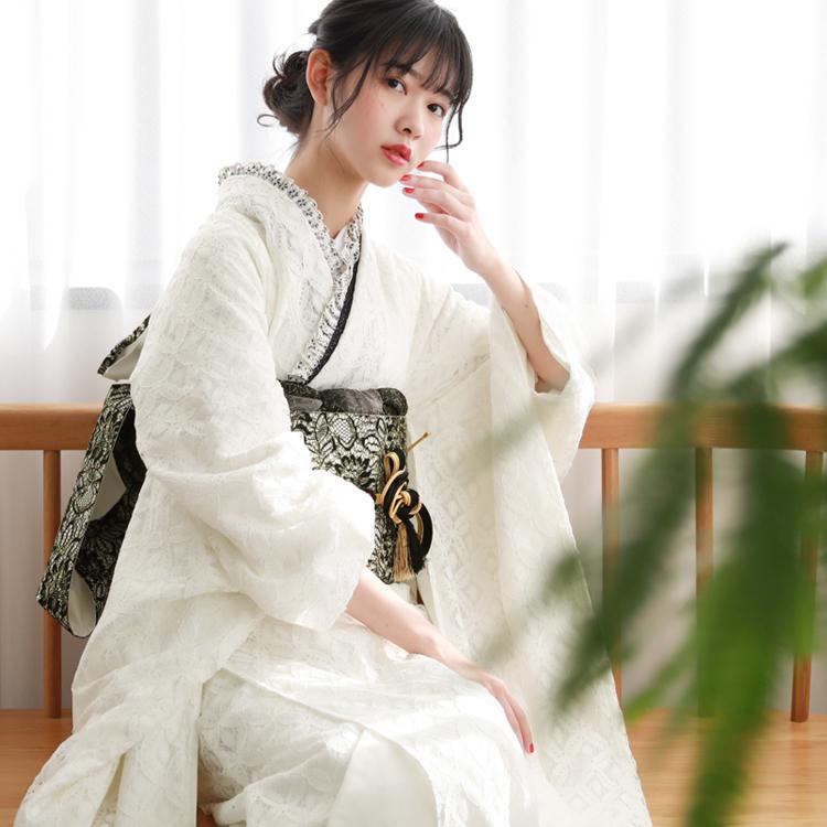 最大20日間レンタル 振袖 成人式 レンタル シンプル23点フルセット