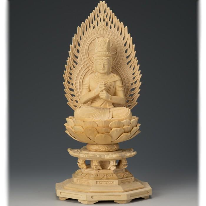 Bフライデー ☆桧材 大日如来一尺 切金☆真言宗本尊 総高さ：約118cm