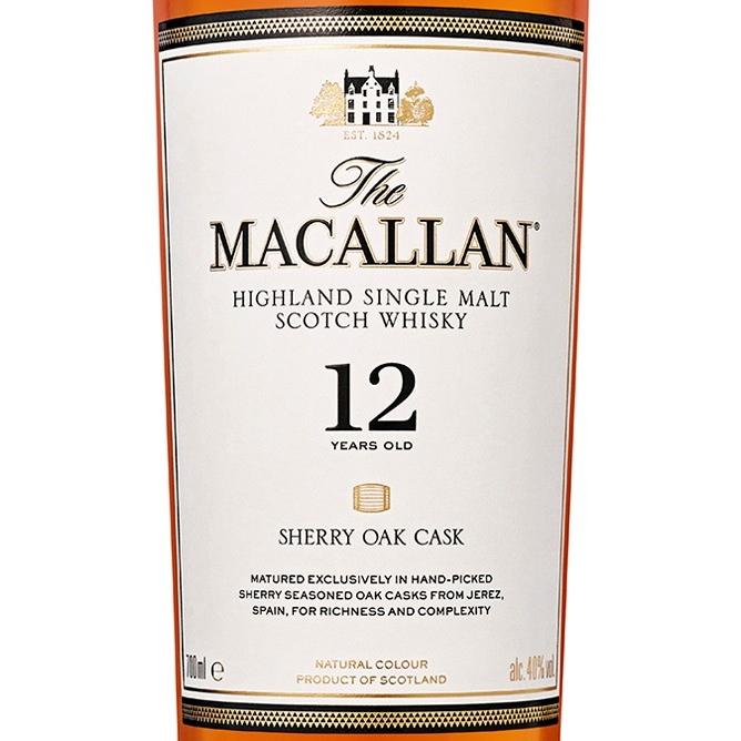 ザ・マッカラン シェリーオーク 12年 シェリーオーク/シングルモルト