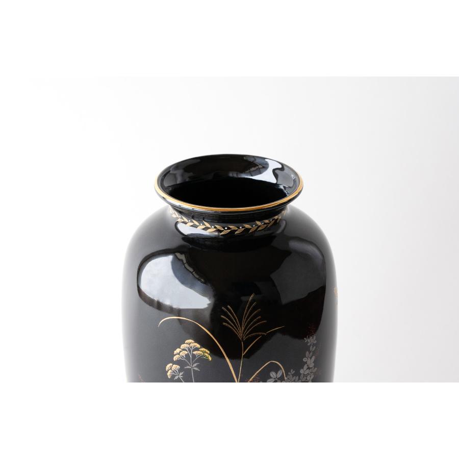 薩摩花瓶 金芙蓉 10号 陶器 おしゃれ 32センチ 1尺 モダン 花器 客間