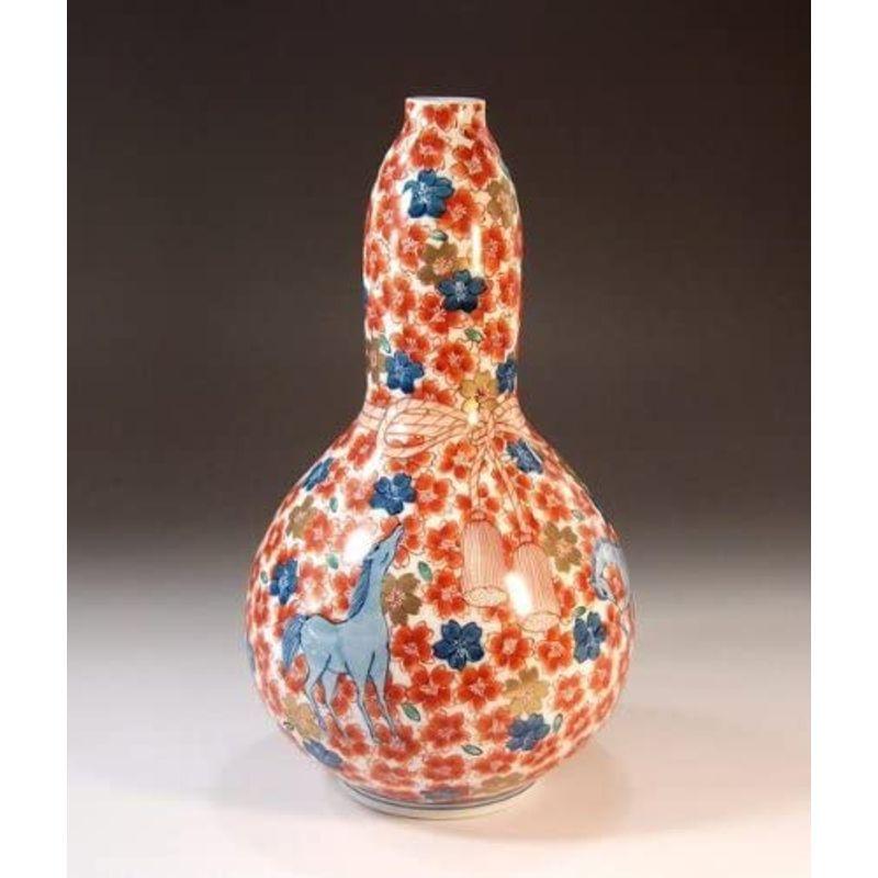 有田焼 金龍窯 江口天童 コーヒーカップ 金彩南天絵 珈琲碗 共箱