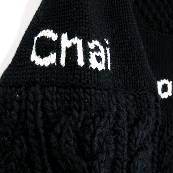 UNDERCOVER（アンダーカバー） 19AW 編地替配色ハイネックニット