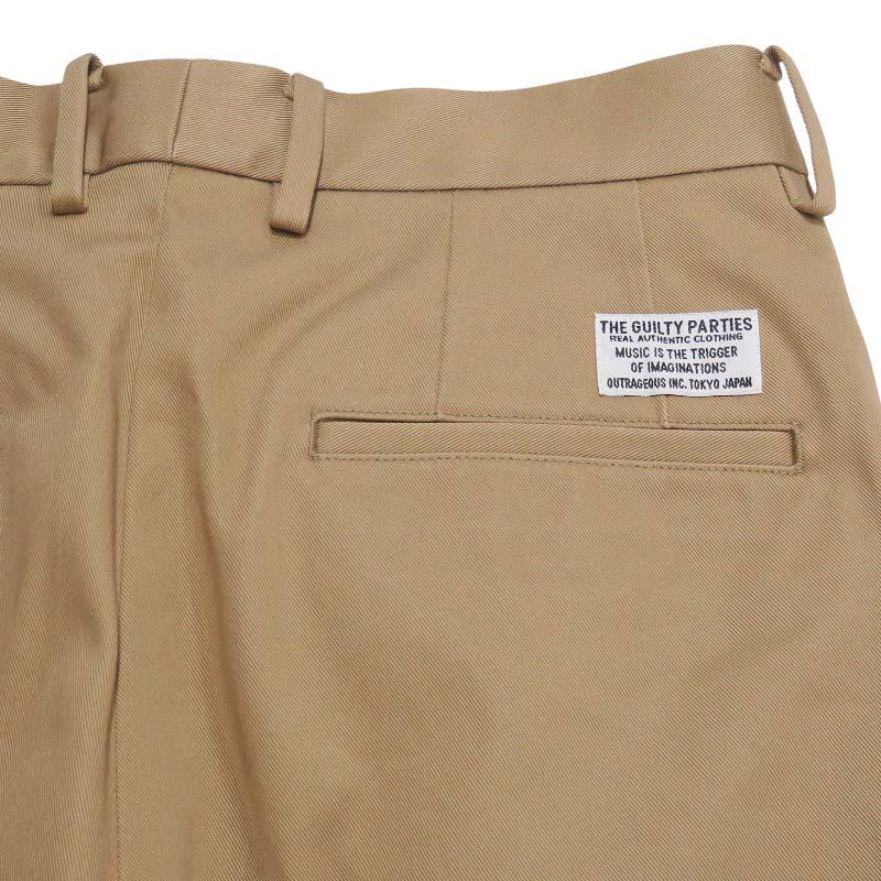WACKO MARIA（ワコマリア） DOUBLE PLEATED CHINO TROUSERS (TYPE-1