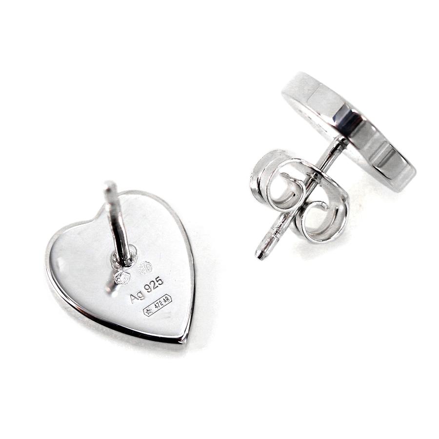 GUCCI（グッチ） ピアス トレードマーク 刻印 ハートモチーフ スタッド