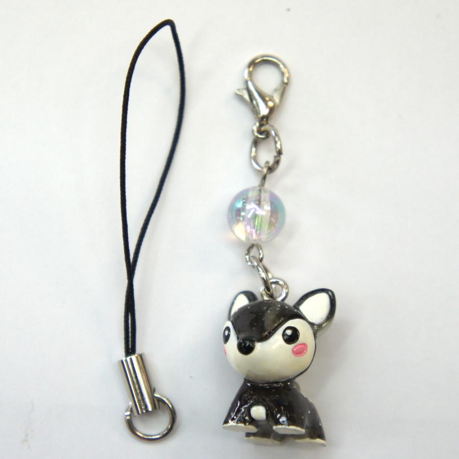 奈良みやげ】幸せバンビちゃん ラッキーストーンストラップ 4月