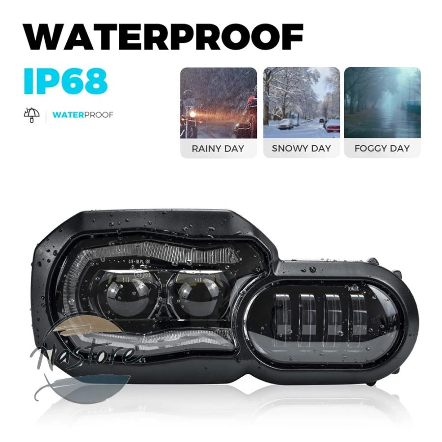 並行輸入品 BMW f800r バイク ヘッドライト f650gs f700gs f800gs adv