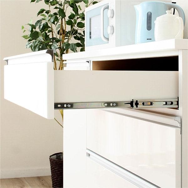 ニトリ（NITORI） 幅120 キッチンカウンター(キュリー2 120CT WH