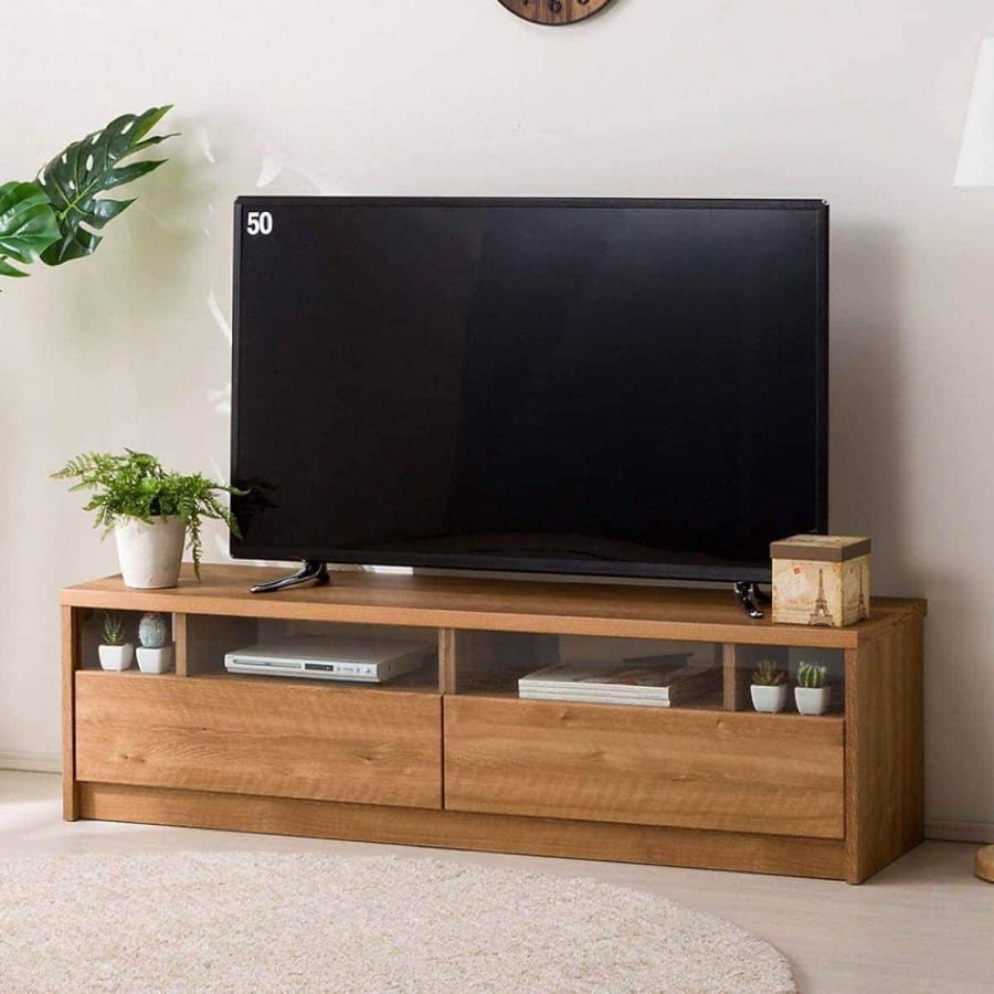 ニトリ テレビ台 ローボードレシェンテ150LB MBR テレビ台(ローボード