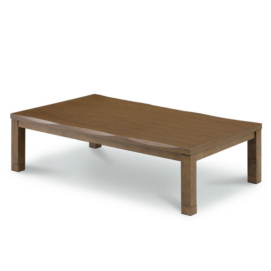 ニトリ ブラウン 木製 長方形こたつテーブル 約105cm x 70cm ニトリ