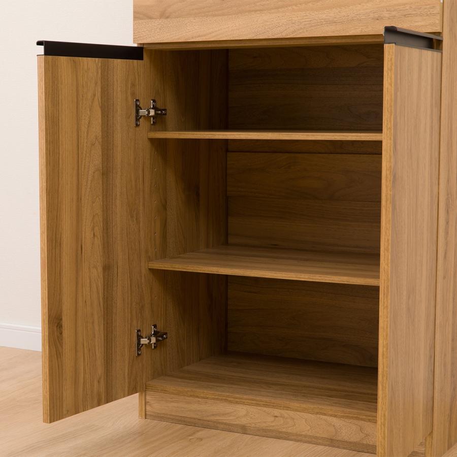 ニトリ（NITORI） 食器棚(フォルムN SK1860 LBR) : ニトリ Yahoo!店