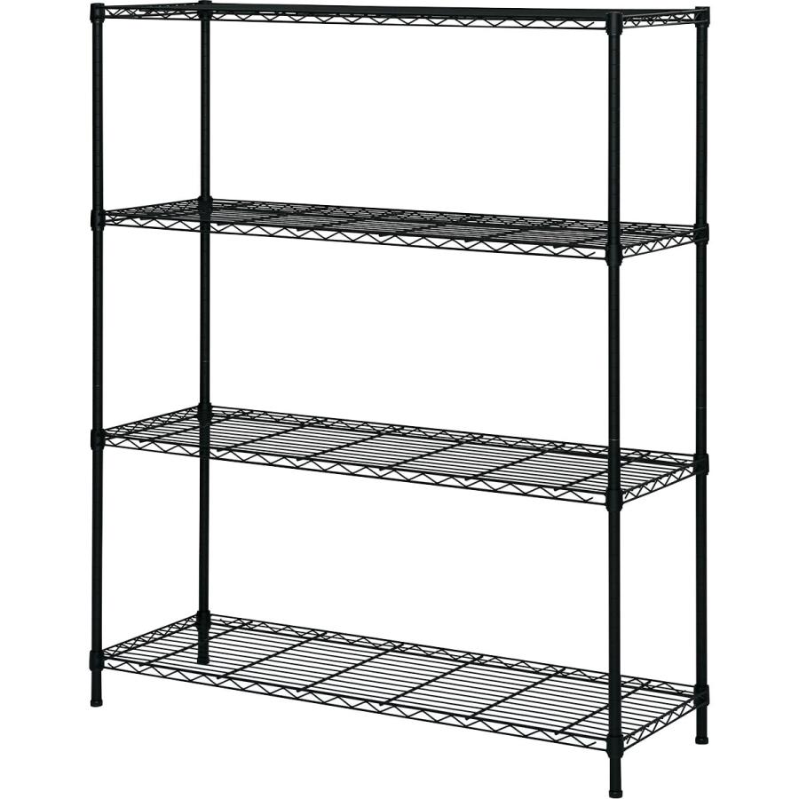 ニトリ（NITORI） スチールラック(CUSTOM 幅115cm 3段 BK) シェルフ