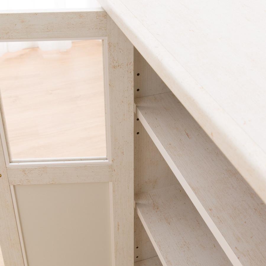 ニトリ（NITORI） 幅60cm フレンチカントリー風キャビネット