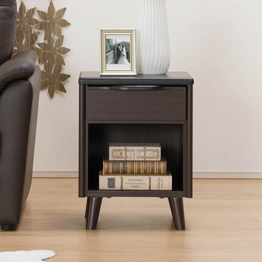 ニトリ（NITORI） 幅38cm サイドテーブル ベッドテーブル ナイト