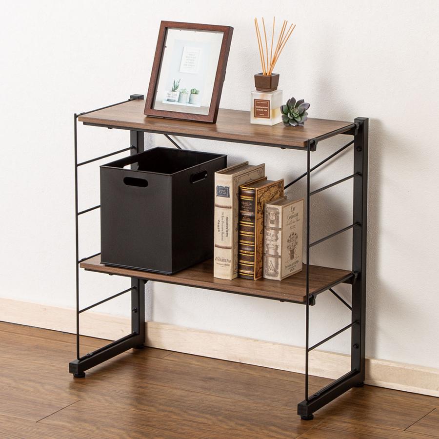 ニトリ（NITORI） ワイヤーシェルフ NP ロータイプ(幅60cm ミドル