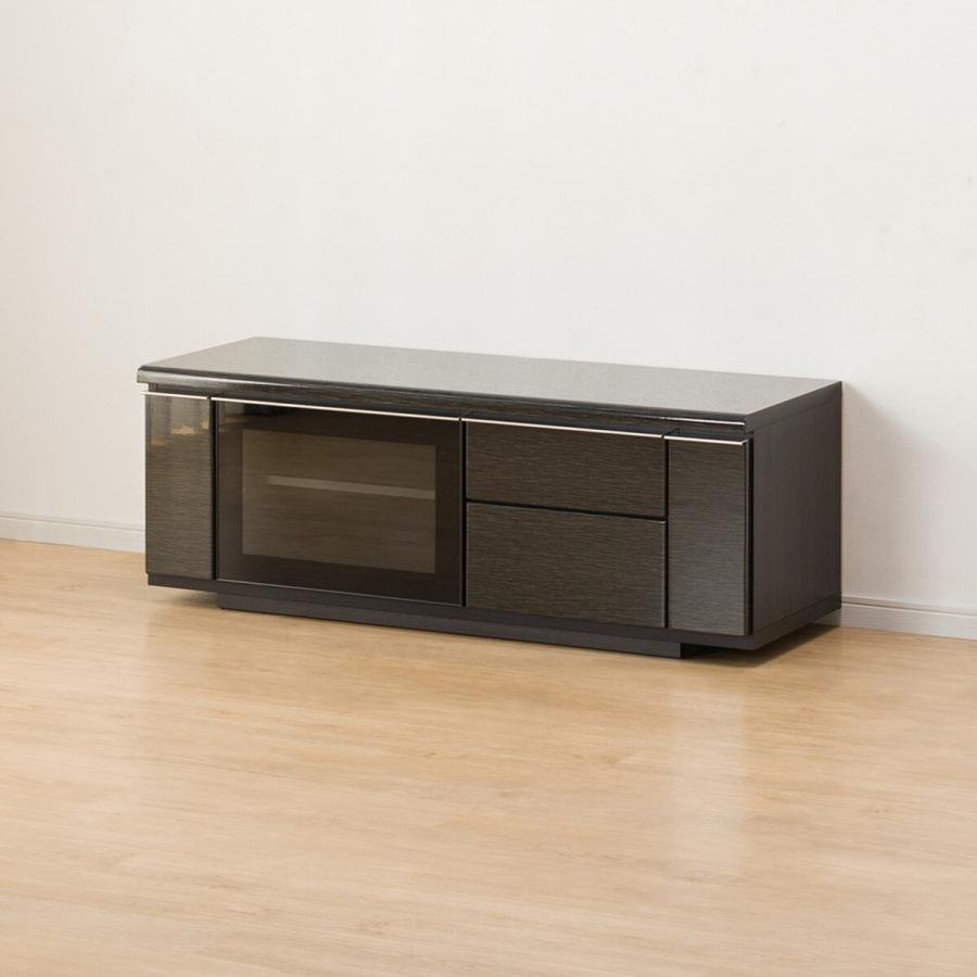 ニトリ（NITORI） 幅125 光沢のある木目模様が美しいローボード