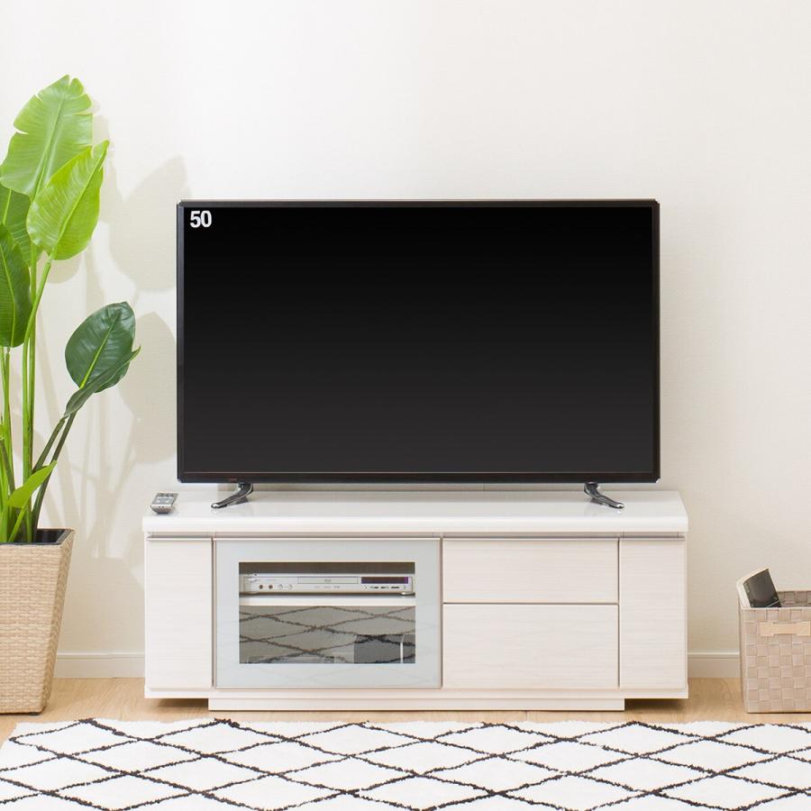 ニトリ（NITORI） 幅125 光沢のある木目模様が美しいローボード