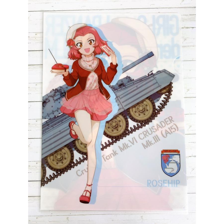 ガールズ＆パンツァー 戦車大作戦！ 2019 クリアファイル 佐々木あけび
