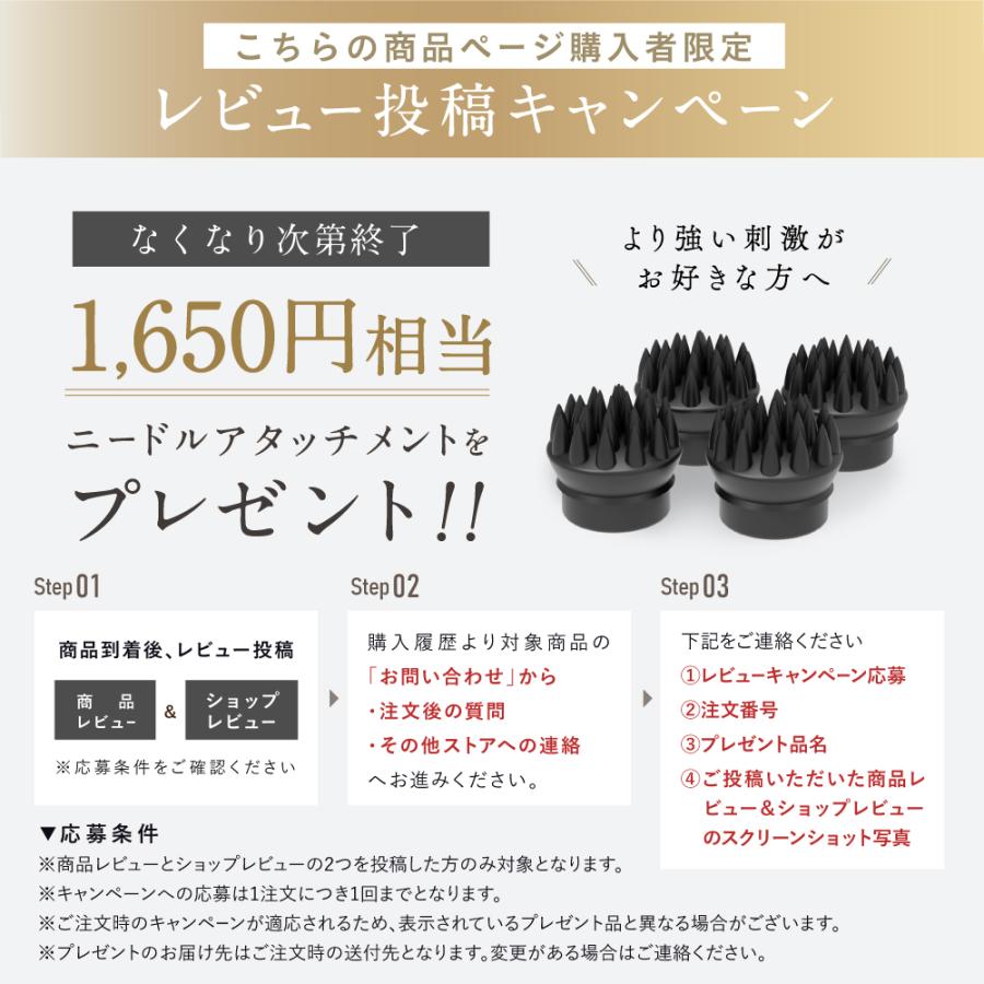 NIPLUX EMS頭皮マッサージ器 ヘッドマッサージャー NIPLUX EMS HEAD