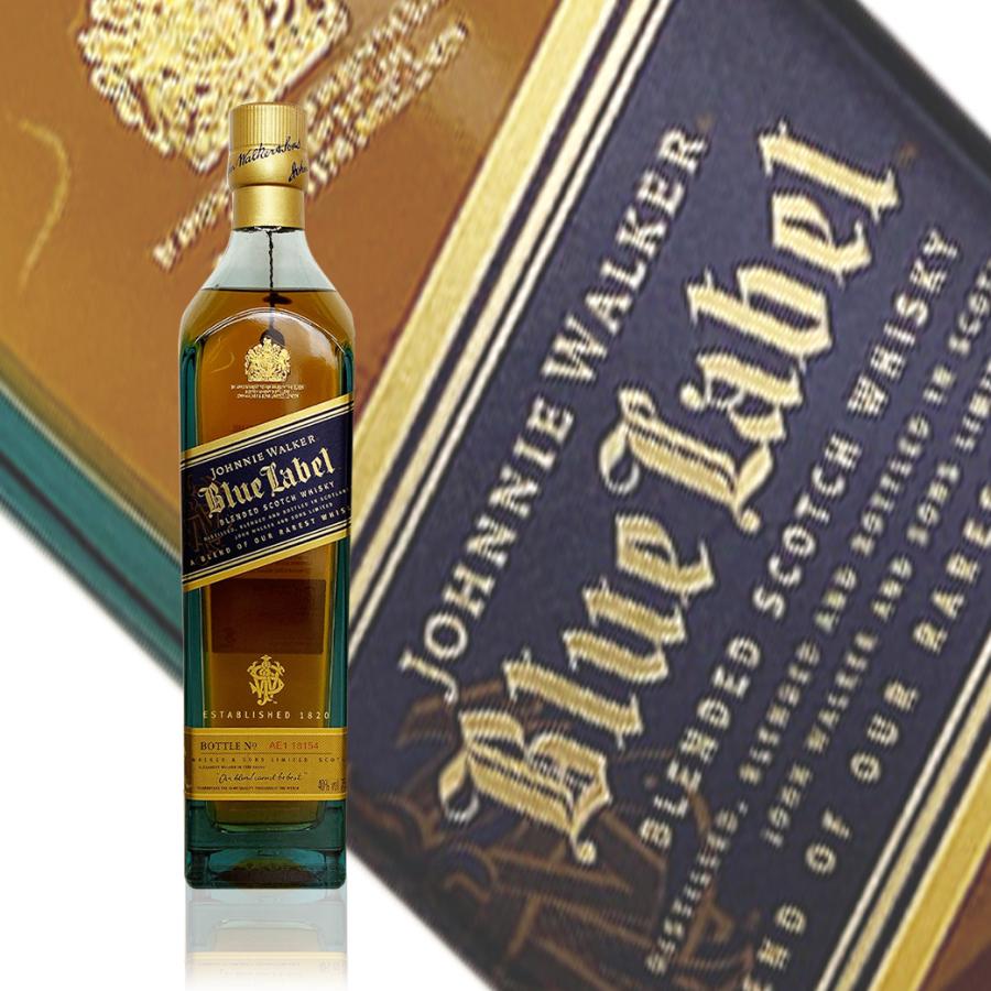 ジョニーウォーカー（JOHNNIE WALKER） ブルーラベル 750ml 1本 箱付き
