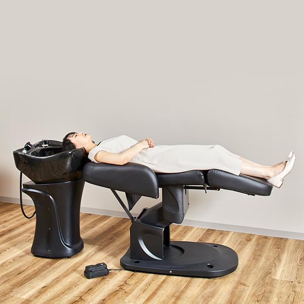 美容室バックシャンプー台