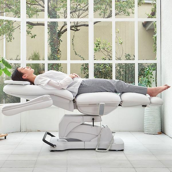 7BEAUTY（7ビューティー） 電動 フェイシャルベッド モーター ホワイト