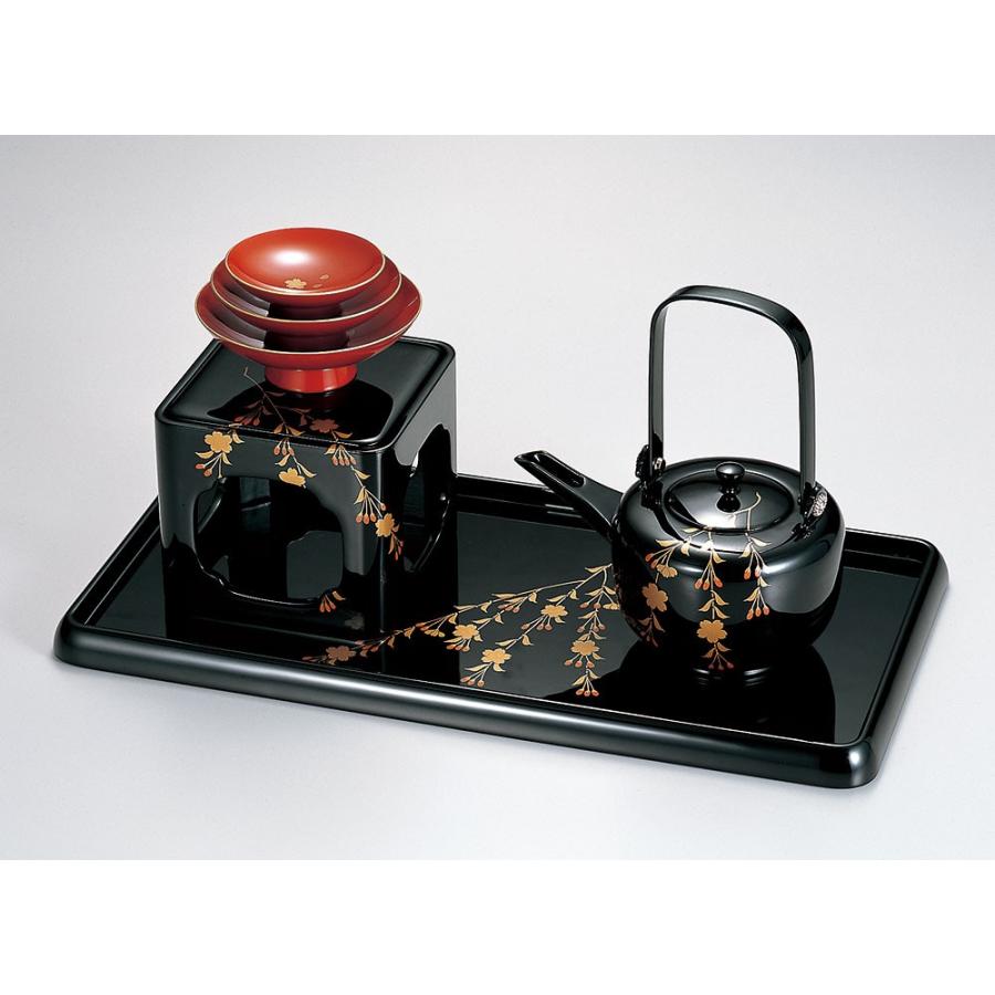 屠蘇器 お屠蘇セット おとそセット 越前漆器 和食器 酒器 黒塗り