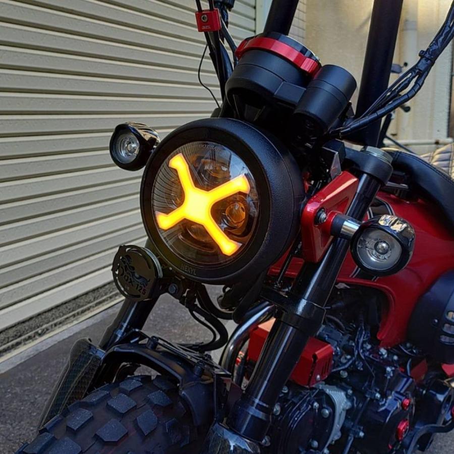 ホンダ（HONDA） HONDA DAX125 ダックス125 LEDヘッドライト Xライン 4