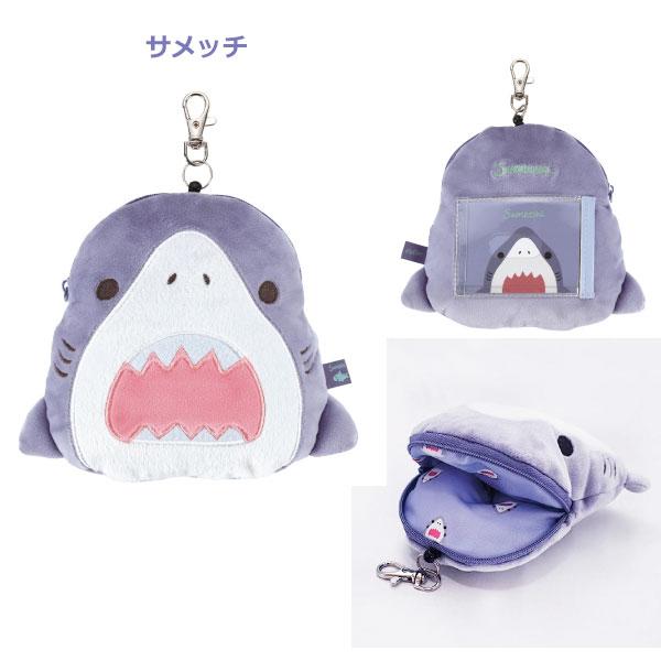 スケーター ぬいぐるみ型 リール付 パスケース 「普通郵便送料無料