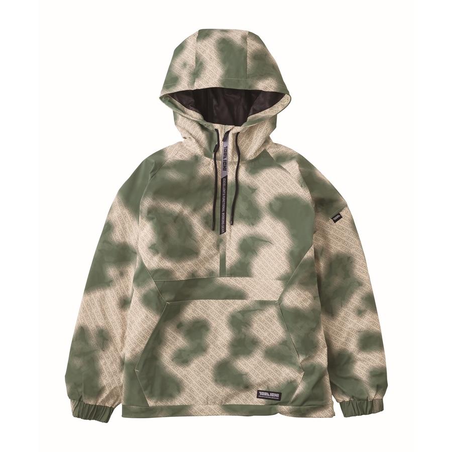 寅壱 S-XL 5954-519 アノラック 作業服 軽撥水 ストレッチ UVカット 抗