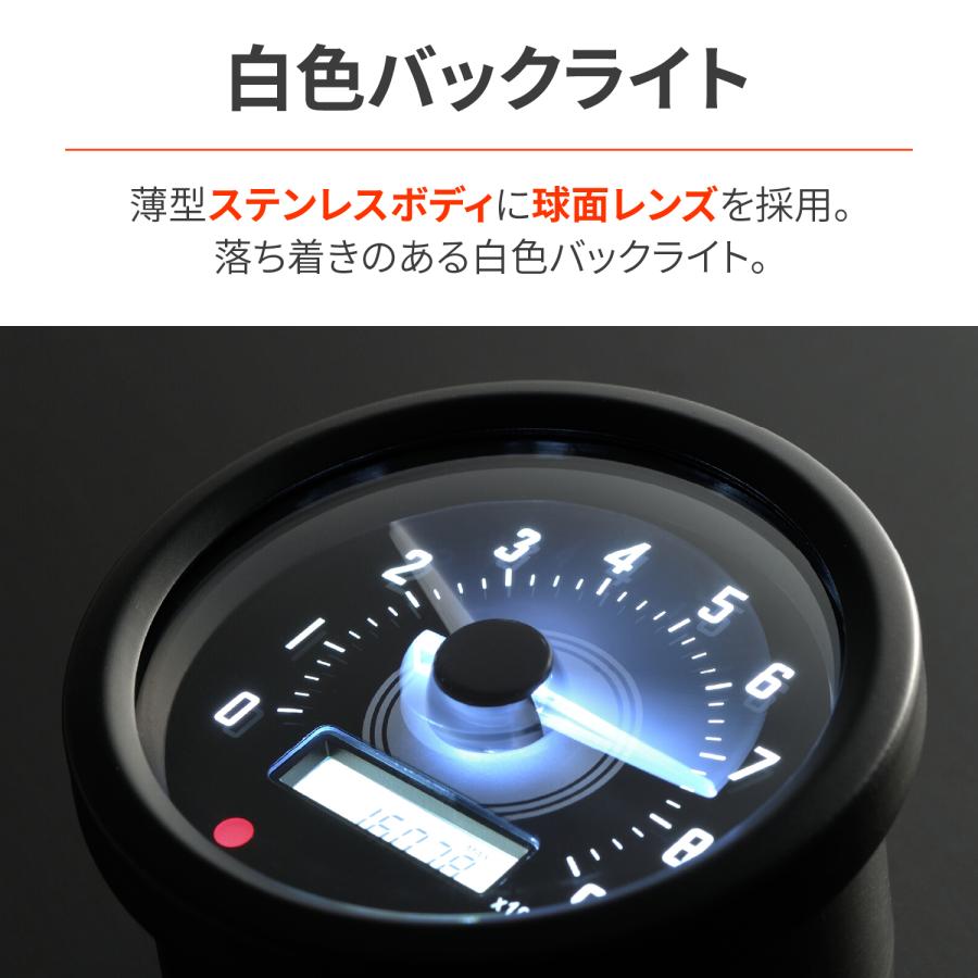 DAYTONA（デイトナ） 46246 DAYTONA VELONA タコメーターキット Φ60