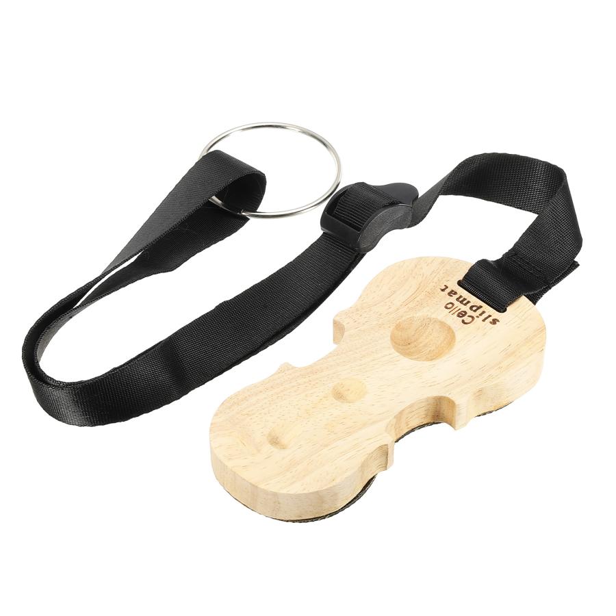 uxcell チェロエンドピンストッパー 木 チェロエンドピンホルダー