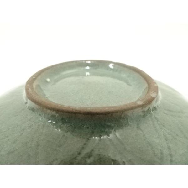 ys7015340; 宗sou 水広陶窯 李貞夏造 高麗象嵌青磁茶碗（共箱）【道