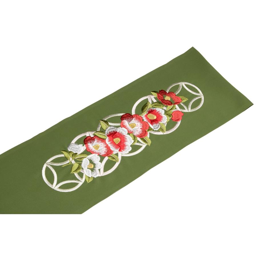 509z12.504y4.小物類.半衿.505u1.406v29〇振袖 緑 509z12.504y4.小物類.半