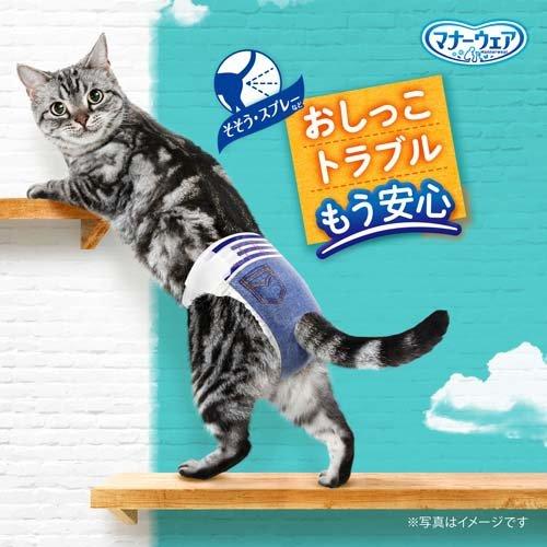 マナーウェア ねこ用 猫用おむつ Sサイズ ( 16枚入 )/ マナーウエア