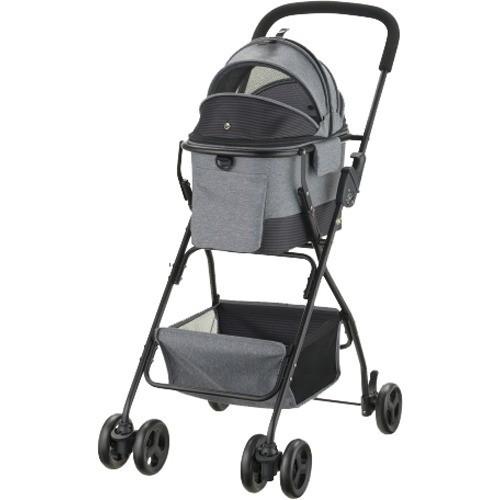リッチェル ペットカート ミニモ グレー ( 1台 )/ リッチェル(ペット
